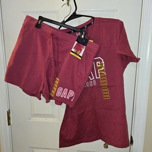 GAP Red T-Shirt and Shorts Set